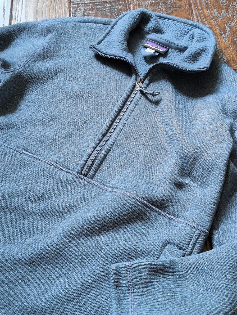 PATAGONIA I Utility Blue Better Sweater Oversized Fleece Pullover Top, XS